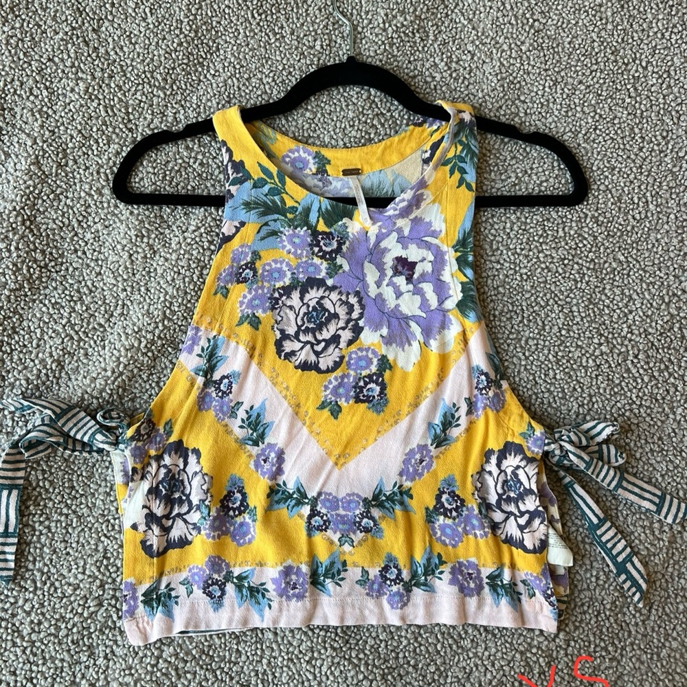 Free People Tie Top